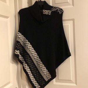 💙WHBM Sweater Poncho